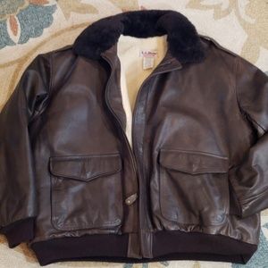 ll bean flight jacket